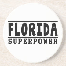 Design da superpotência de Florida Porta Copos Para Bebidas