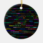 Design de texto que de Emma eu Ornament Ornamentos