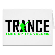 Design do dançarino do Trance Cartao