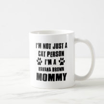 Design do gato das camisas de Havana Brown Caneca