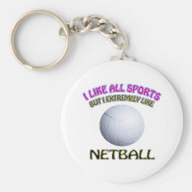 Design do Netball Chaveiro