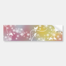 Design floral adesivos