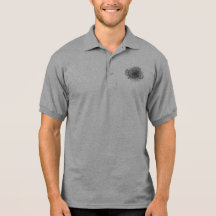 Design floral da circular da força camisetas