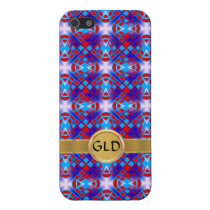 Design Jeweled da cruz do teste padrão iphone cases