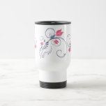 Design lunático da caneca das flores