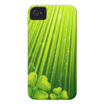 Design mágico do trevo iPhone 4 capa