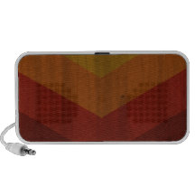 Design retro vermelho sistema de som