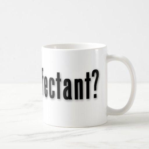 desinfectante obtido? caneca
