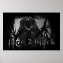 Desvanece-se o poster preto do corvo 2
