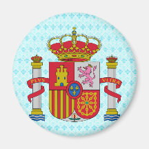 Detalhe da brasão da espanha imas