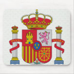 Detalhe da brasão da espanha mouse pad