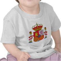 Detalhe da brasão da espanha tshirt