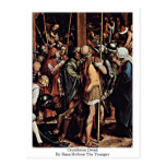 Detalhe da crucificação por Hans Holbein o mais no Cartoes Postais
