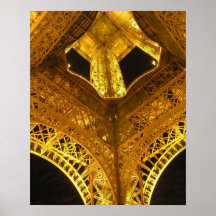 Detalhe de Eiffel Impressão