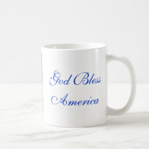 Deus abençoe América Caneca