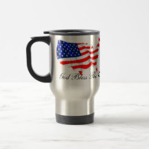 Deus abençoe os EUA Caneca
