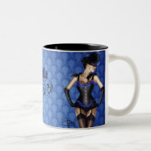 deVille suculento da menina Pin-acima por Chadin" Caneca