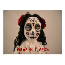 Día de los Muertos Cartão Cartao Postal