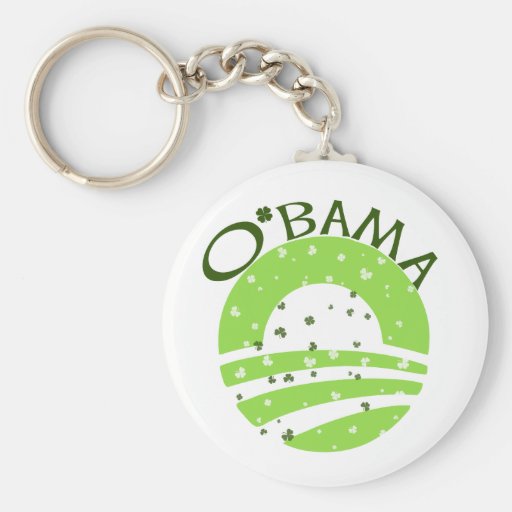 Dia de São Patrício de Obama Chaveiro