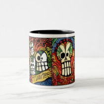 Dia do morto/Diâmetro de los Meurtos Caneca canegas