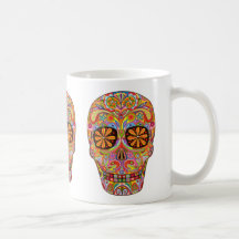 Dia do morto/Diâmetro de los Muertos Caneca