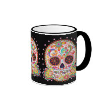 Dia do morto/Diâmetro de los Muertos Caneca