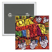Dia do morto/Diâmetro de los Muertos/crânio do açú crachás