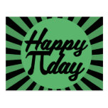 Dia feliz do Pi cartées postais