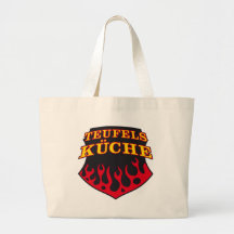 Diabo de cozinha de bruxa de cozinha bolsa para compra