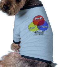 Diagrama de Venn. Enfermeiras do viagem Camisetas Para Cães