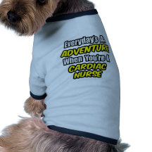 Diário uma aventura. Enfermeira cardíaca Roupas Para Caes