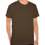 Direito verde do pulo da lanterna camisetas