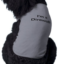 Direwolf Camisas Para Cães