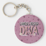 DIVA com crista chinesa Chaveiros