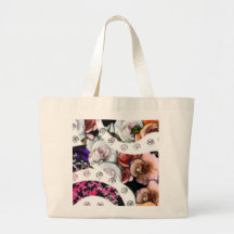 Do "colagem tecido " * bolsas para compras