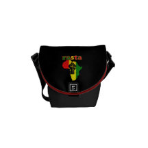 Do rickshaw africano do poder de Rasta a mini bols