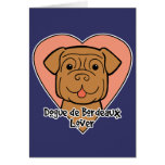 Dogue de Bordéus Amante Cartões