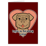 Dogue de Bordéus Amante Cartões