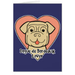 Dogue de Bordéus Amante Cartões
