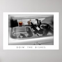 Doin os pratos poster