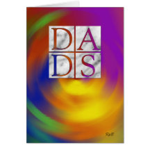 Dois pais: Dia dos pais Cartoes