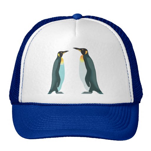 Dois pinguins bone