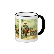 Don Quixote e Sancho Panza Caneca