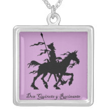 Don Quixote y Rocinante Colares Personalizados