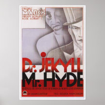 Dr. Jekyll e cartaz cinematográfico do Sr. Hyde Poster