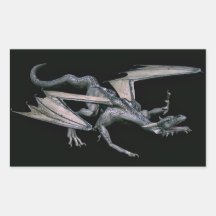 Dragão Adesivo Retangular