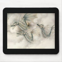 dragão chinês mouse pad