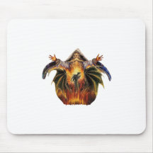 Dragão mais sorcier mousepad