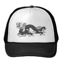 DRAGÃO PRETO BONÉ