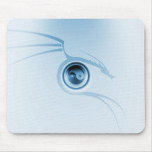 dragão ying de yang - personalizado mouse pad